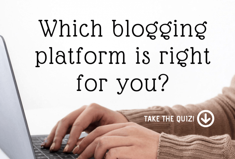 Which blogging platform is right for you? (QUIZ)